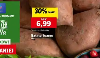 Lidl Bataty 1kg oferta