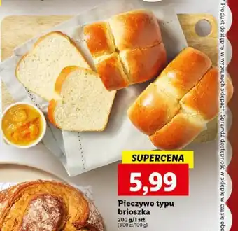 Lidl Pieczywo typu brioszka 200g oferta