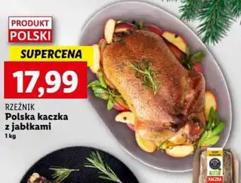 Lidl RZEŹNIK Polska kaczka z jabłkami 1 kg oferta