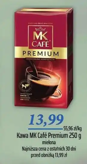 Społem Mk café premium kawa palona mielona 250 g oferta