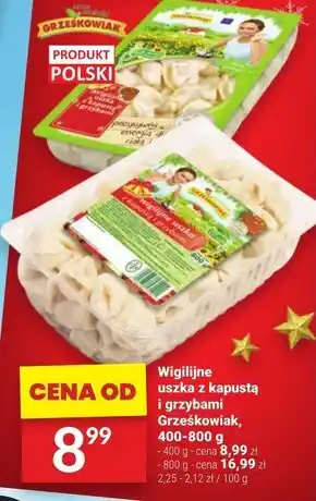 Twój Market Uszka z grzybami grześkowiak oferta