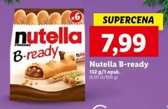 Lidl Nutella B-ready 132g oferta