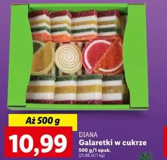Lidl DIANA Galaretki w cukrze 500g oferta