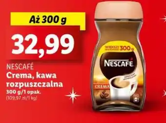 Lidl NESCAFÉ Crema kawa rozpuszczalna 300g oferta