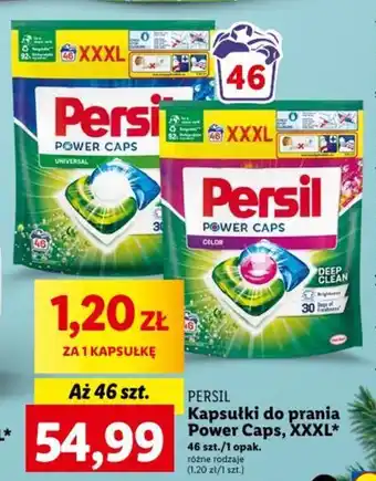 Lidl PERSIL Kapsułki do prania Power Caps 46szt. oferta