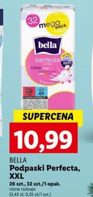 Lidl BELLA Podpaski Perfecta 26-32szt. oferta