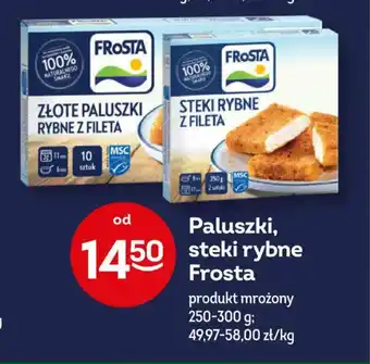 Żabka Paluszki steki rybne Frosta 250-300g oferta