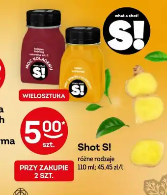 Żabka Shot S! 110ml oferta