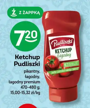 Żabka Ketchup Pudliszki 470-480g oferta