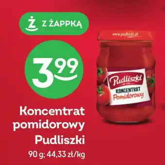 Żabka Koncentrat pomidorowy Pudliszki 90g oferta