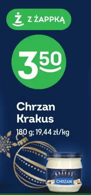 Żabka Chrzan Krakus 180g oferta