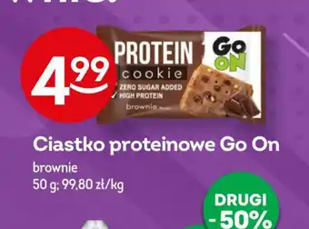 Żabka Ciastko proteinowe Go On 50g oferta