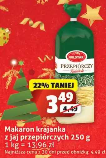 Makaron krajanka z jaj przepiórczych 250 g