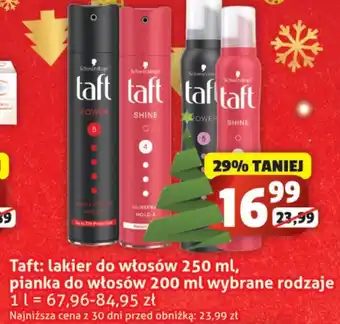 Sedal Taft lakier do włosów 250 ml pianka do włosów 200 ml oferta