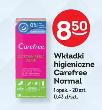 Wkładki higieniczne Carefree Normal