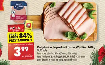 Biedronka Polędwica Sopocka Kraina Wędlin, 140 g oferta