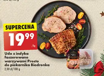 Biedronka Udo z indyka faszerowane warzywami Prosto do piekarnika Biedronka 1 kg oferta