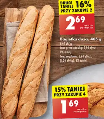 Bagietka duża 405g