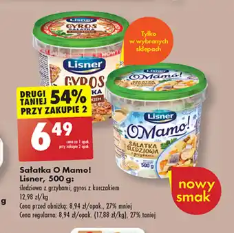 Biedronka Sałatka O Mamo! Lisner 500g oferta