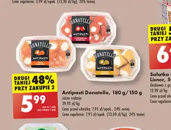 Biedronka Antipasti Donatello, 180 g/150 g oferta