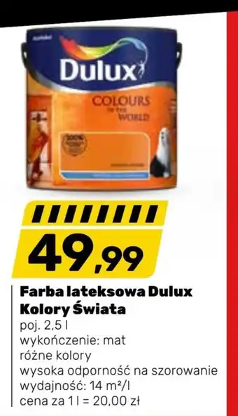 Bricomarche Farba lateksowa dulux oferta