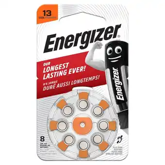 Bricomarche Energizer 13 pr48 1,45 v bateria słuchowa 8 sztuk oferta