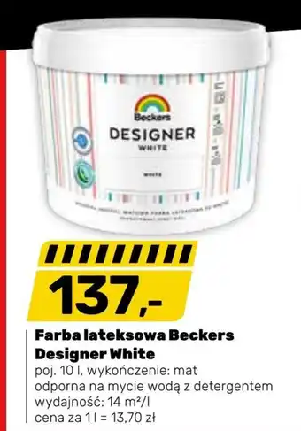 Bricomarche Farba lateksowa designer oferta