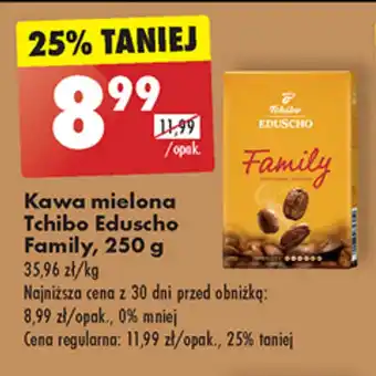 Biedronka Kawa mielona Tchibo Eduscho Family, 250 g oferta