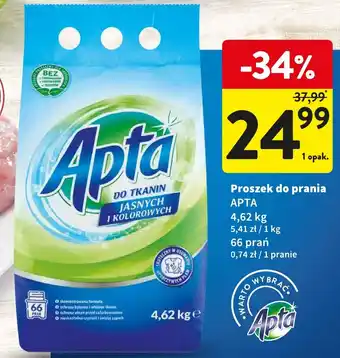 Intermarche Proszek do prania APTA 4,62kg oferta