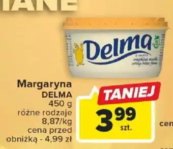Carrefour Margaryna DELMA 450g oferta