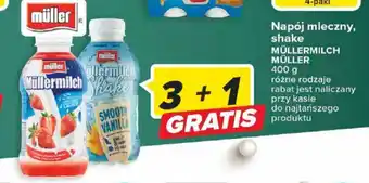 Carrefour Napój mleczny shake MÜLLERMILCH MÜLLER 400g oferta