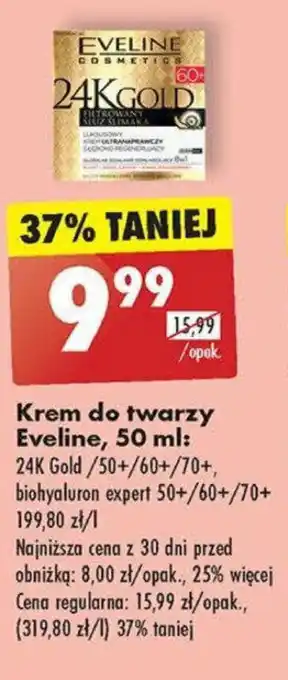 Biedronka Krem do twarzy Eveline, 50 ml oferta