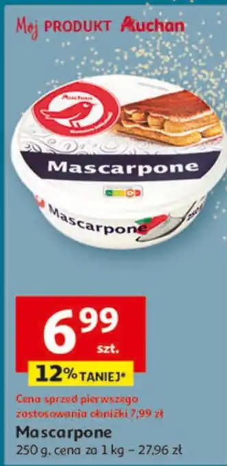 Auchan Mascarpone auchan oferta