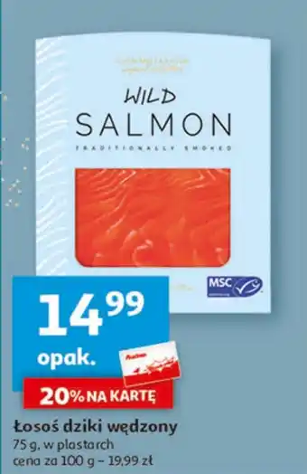 Auchan Wędzony łosoś oferta