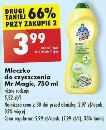 Biedronka Mleczko do czyszczenia Mr Magic, 750 ml oferta