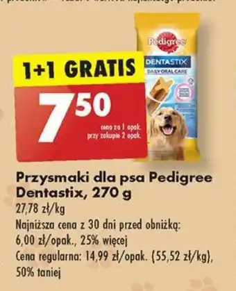 Biedronka Przysmaki dla psa Pedigree Dentastix, 270 g oferta