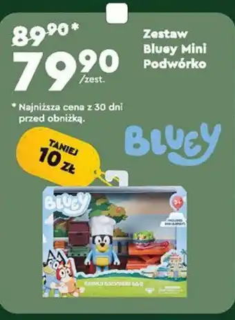 Biedronka Zestaw Bluey Mini Podwórko oferta