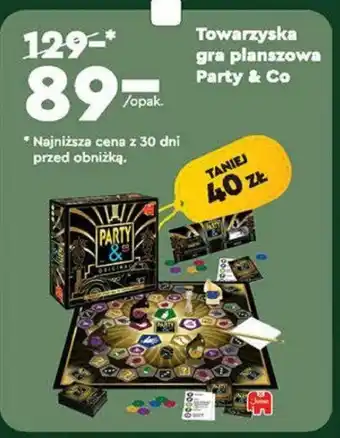 Biedronka Towarzyska gra planszowa Party & Co oferta