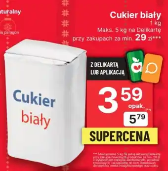 Delikatesy Centrum Cukier biały 1 kg oferta