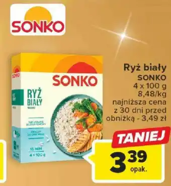Carrefour Ryż biały SONKO 4 x 100 g oferta