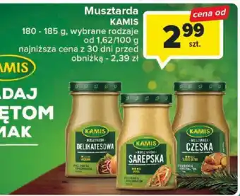 Carrefour Musztarda KAMIS 180 - 185 g oferta
