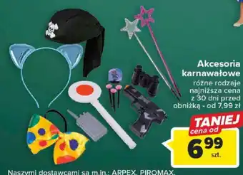 Carrefour Akcesoria karnawałowe oferta