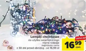 Carrefour Lampki choinkowe oferta