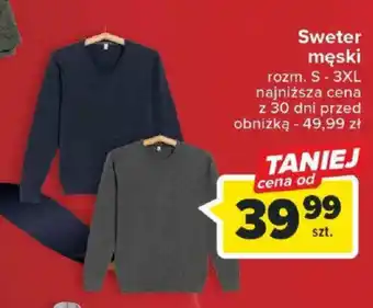 Carrefour Sweter męski oferta