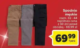 Carrefour Spodnie męskie oferta