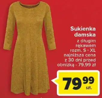 Carrefour Sukienka damska oferta