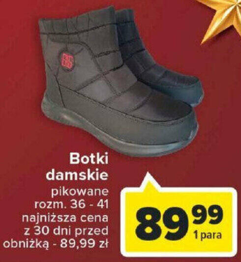 Promocja Botki damskie w Carrefour