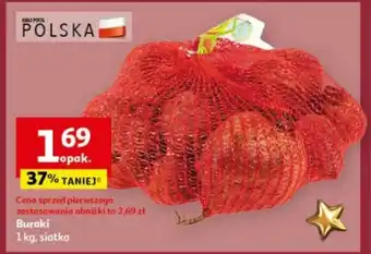 Auchan Buraki 1 kg, siatka oferta