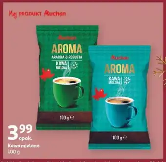 Auchan Kawa mielona 100 g oferta