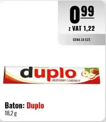 Eurocash Baton: Duplo 18,2 g oferta